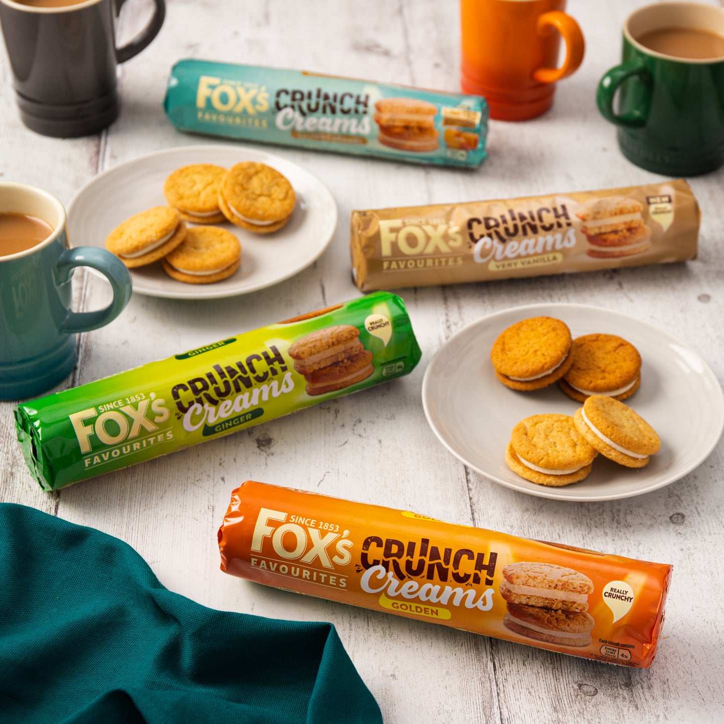 Fox Favourites Crunch Creams Salted Caramel 200g