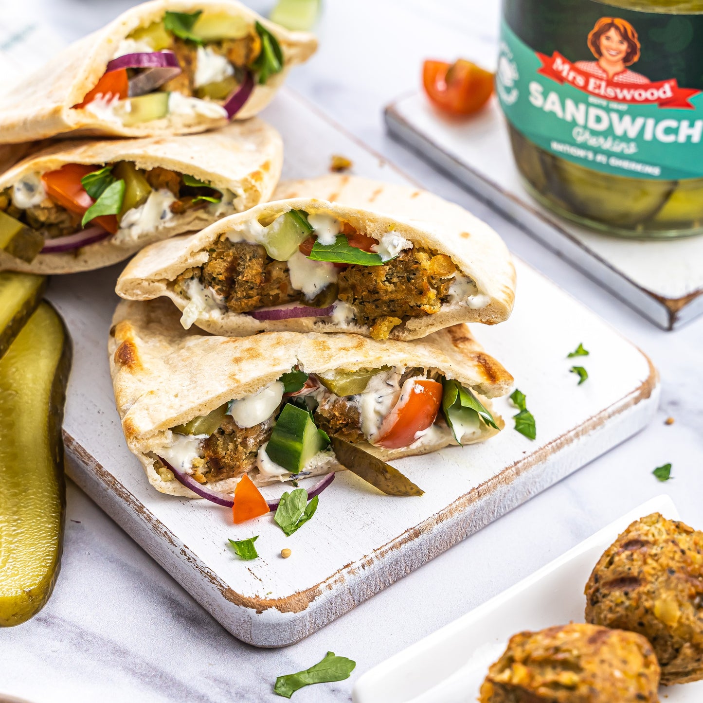 Mrs Elswood Sandwich Slices Cucumbers 540G