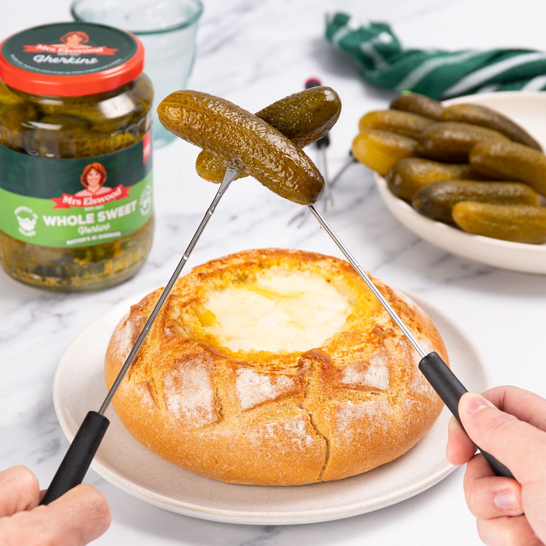 Mrs Elswood Whole Sweet Gherkins 670g