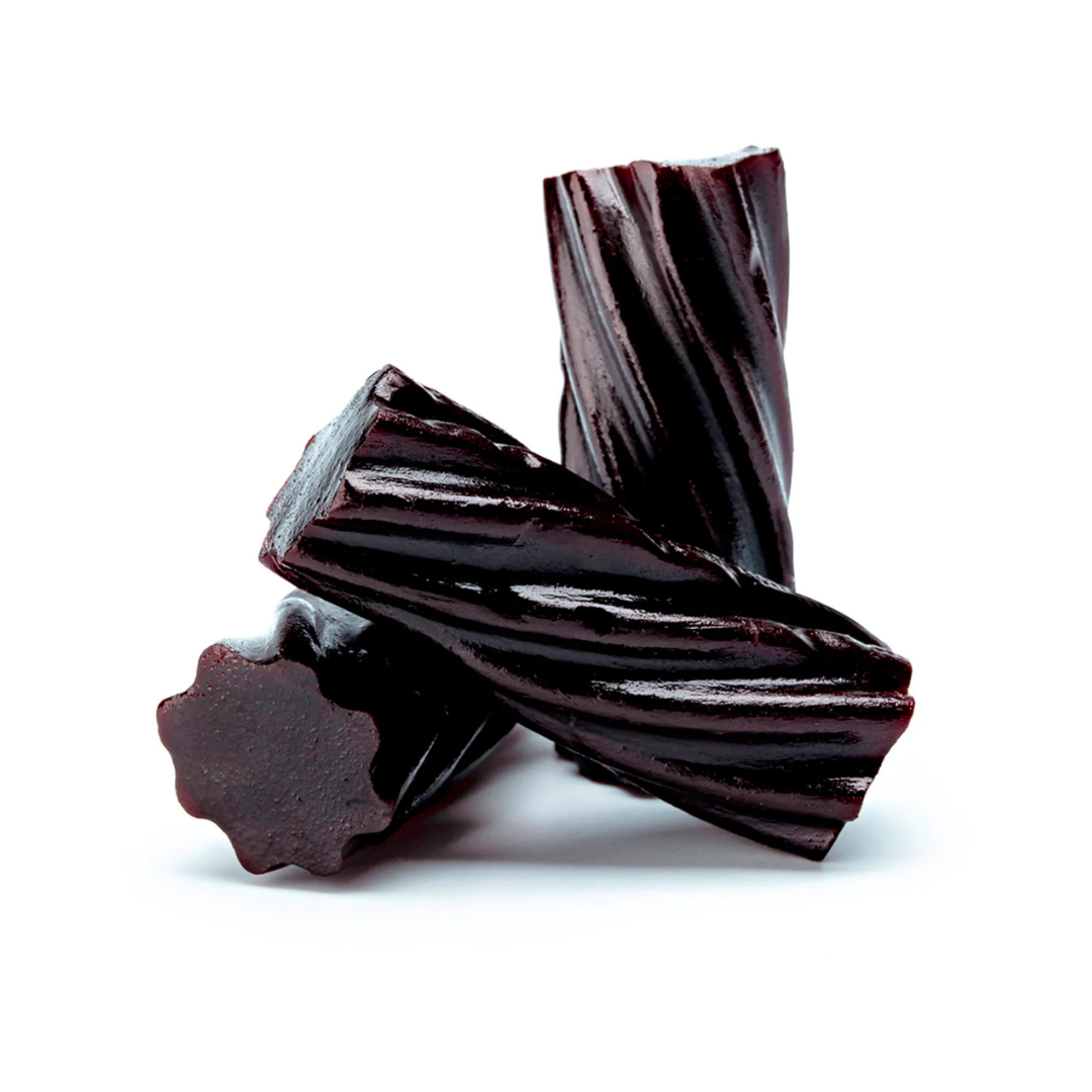 Taveners Soft Black Liquorice Sweets 165g