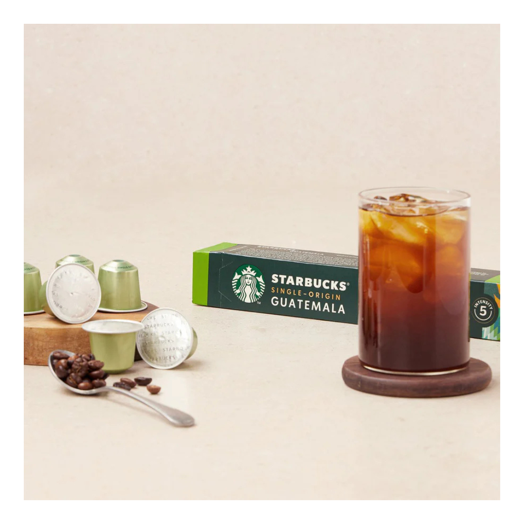 Starbucks by Nespresso Single Origin Guatemala Coffee Pods 10 Pods 52g