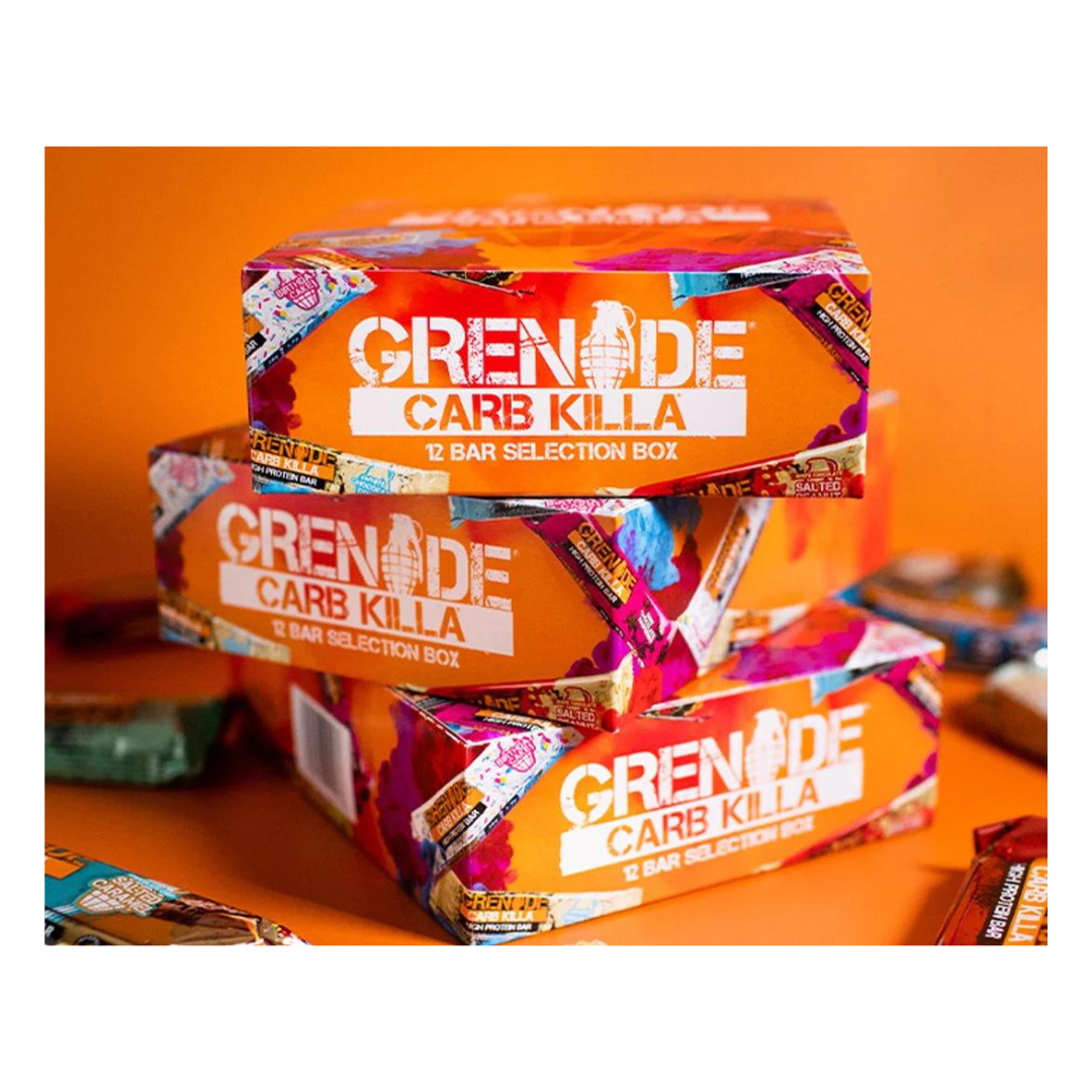 Grenade High Protein Low Sugar Bar – Assorted Box (12 Bars) 720g