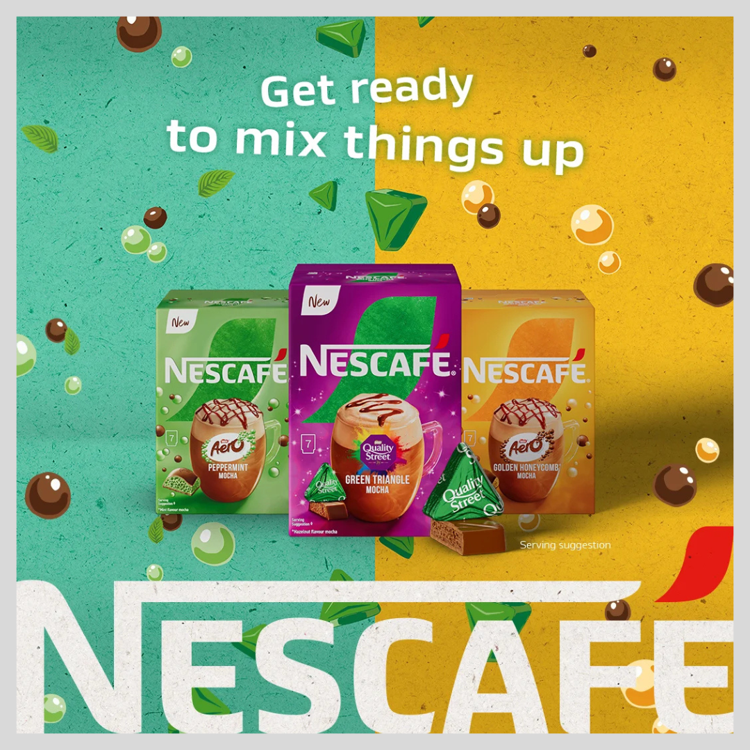 Nescafe Peppermint Aero Mocha Sachets 7x19g