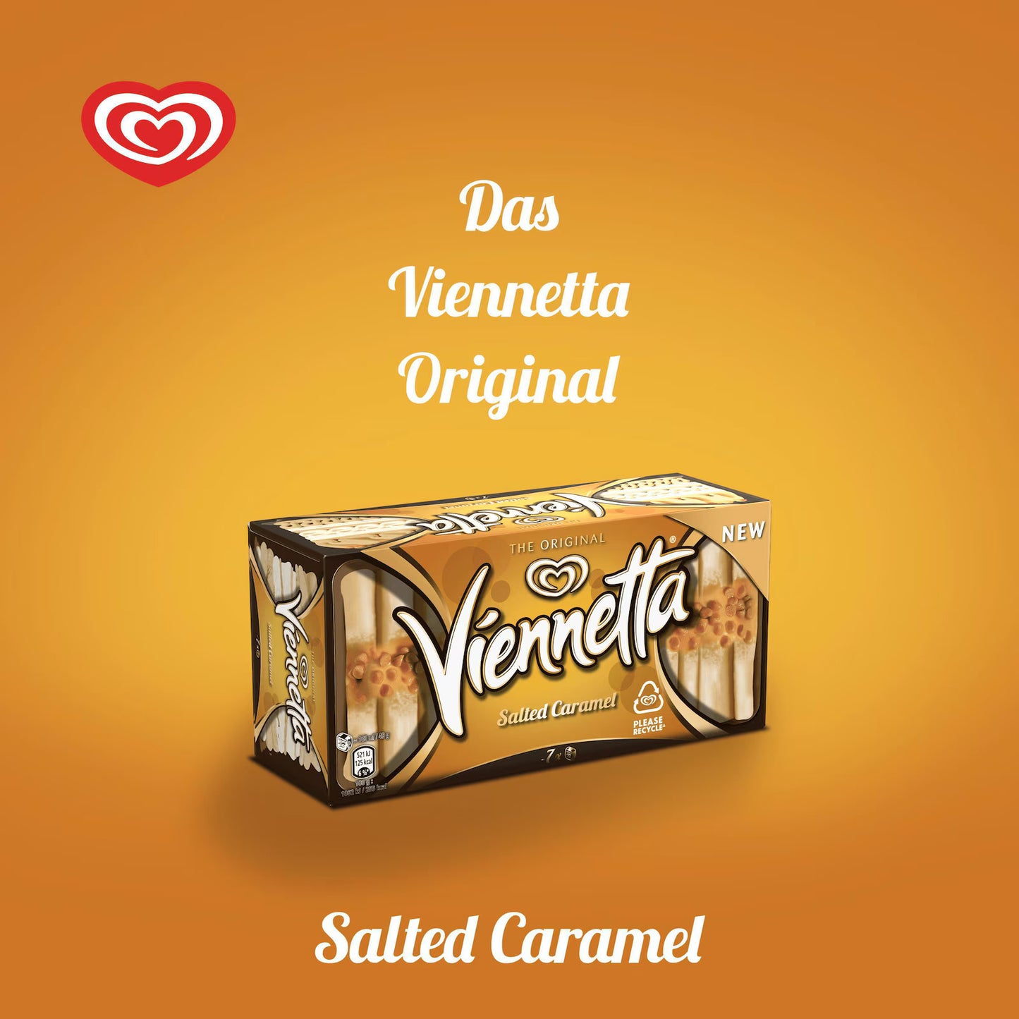 Viennetta Salted Caramel Ice Cream 650ml