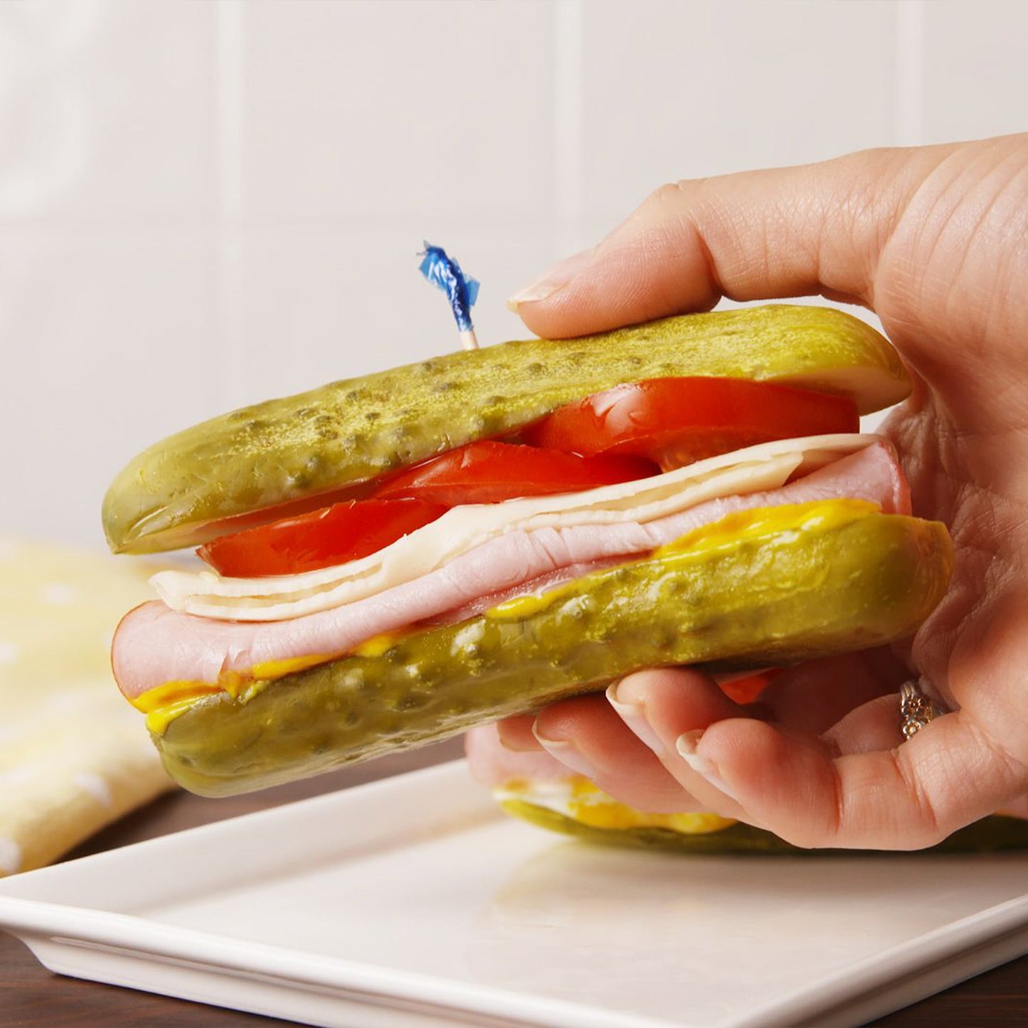 Mrs Elswood Sandwich Slices Cucumbers 540G