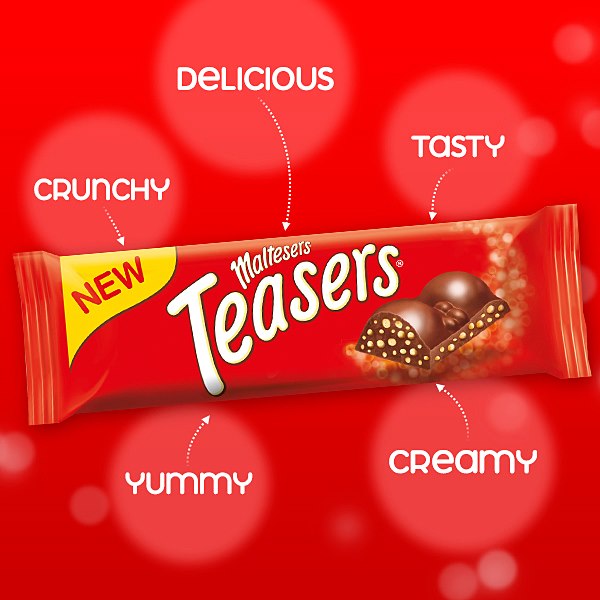 Maltesers Teasers Milk Chocolate & Honeycomb Block Bar 100g