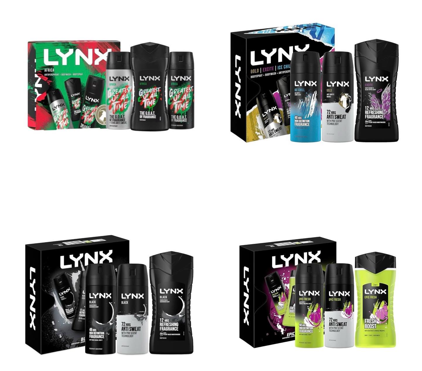 Lynx Africa Shower Gel 225ml