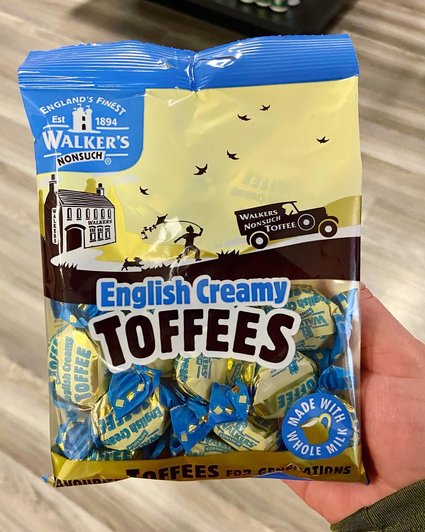 Walkers Non Such English Creamy Toffees 150g