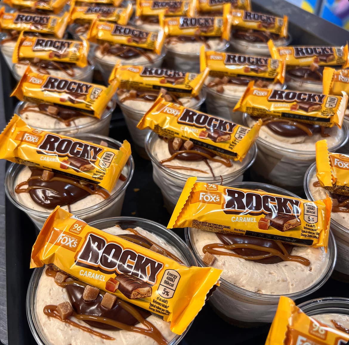 Fox's 5 Rocky Caramel Biscuit Bars 97.5g