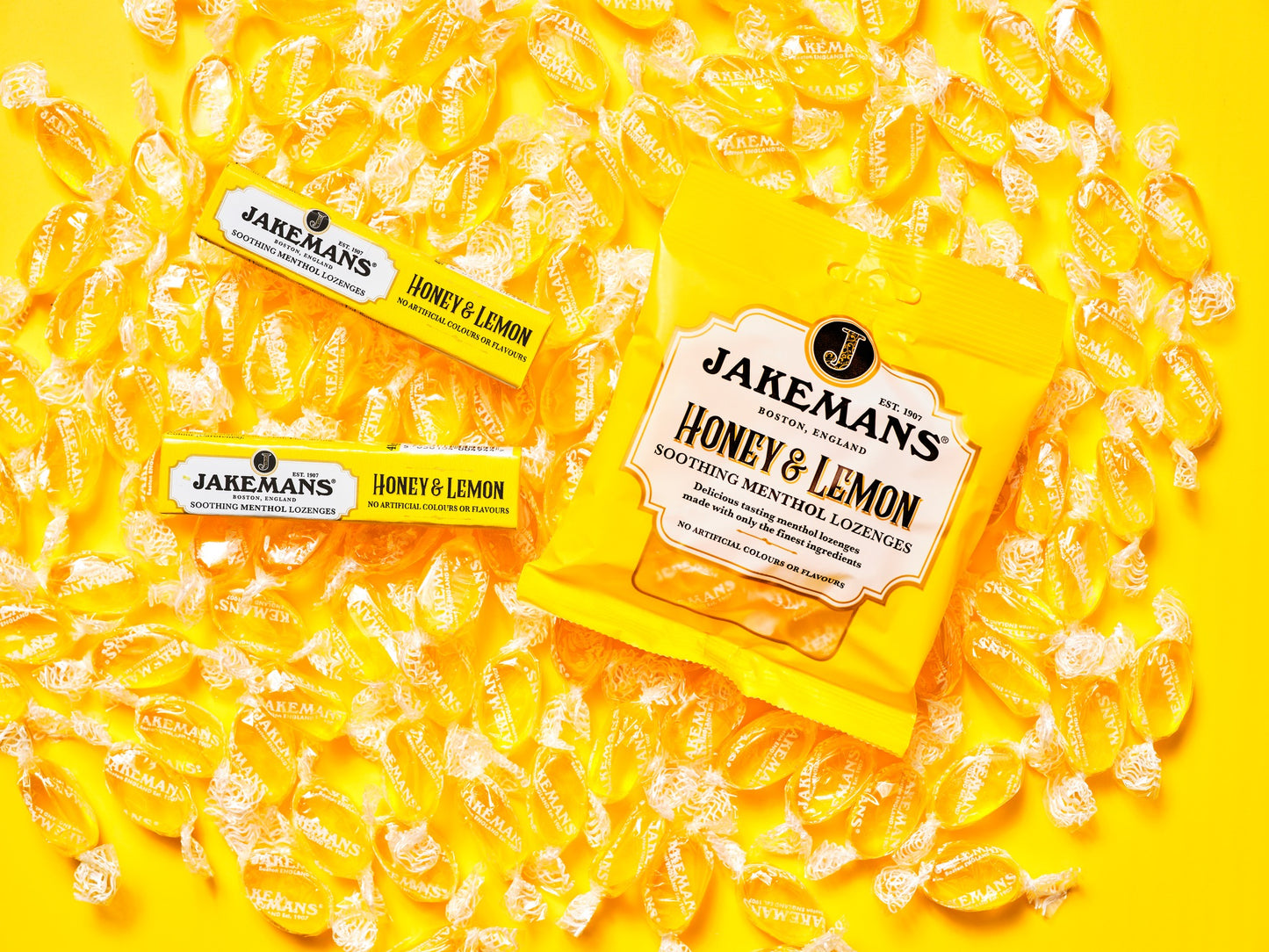 Jakemans Honey & Lemon Lozenges 73g