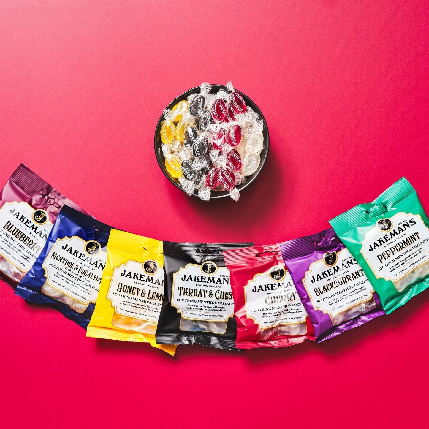 Jakemans Honey & Lemon Lozenges 73g