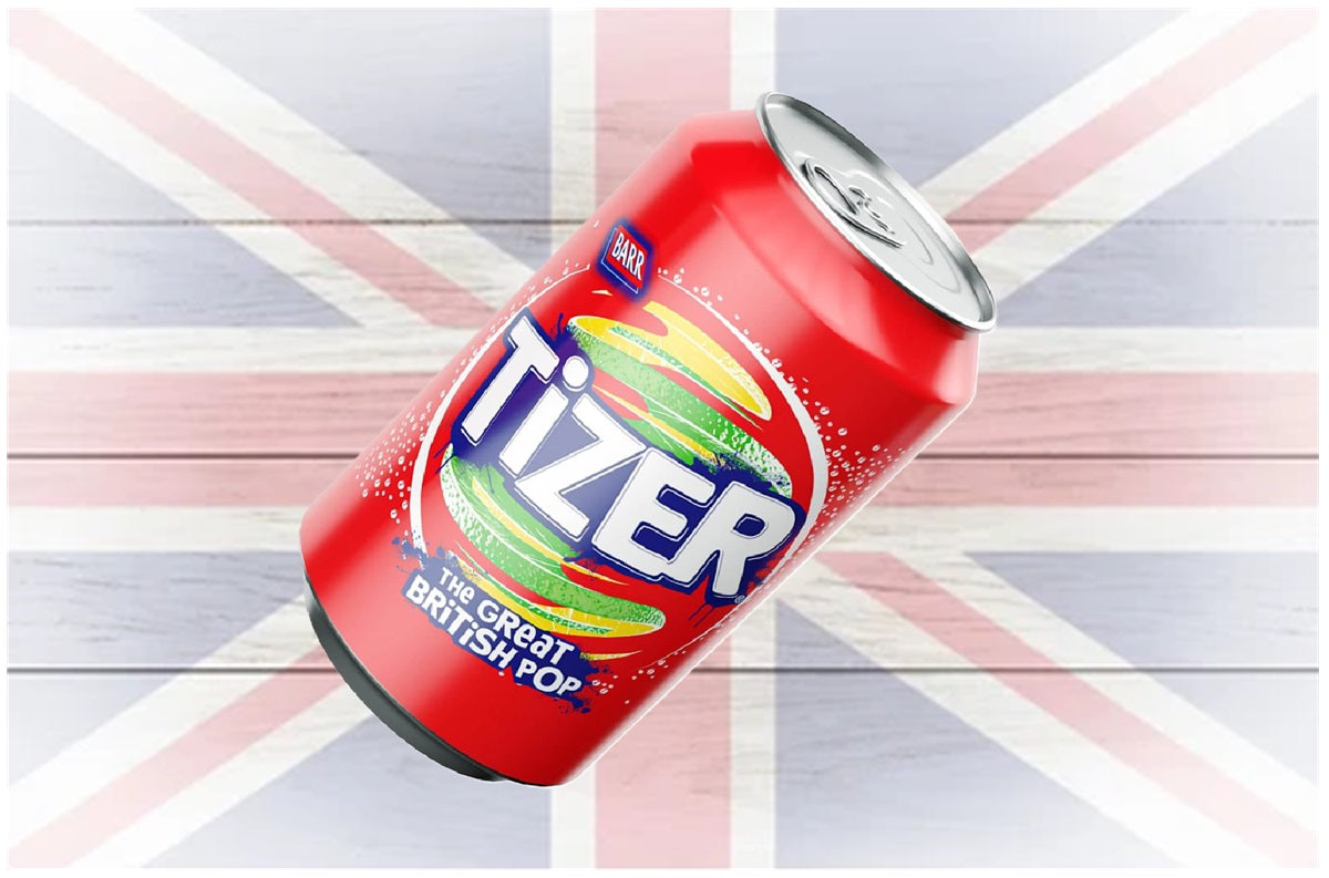 Tizer Sparkling Mixed Fruit Soft Drink 330ml