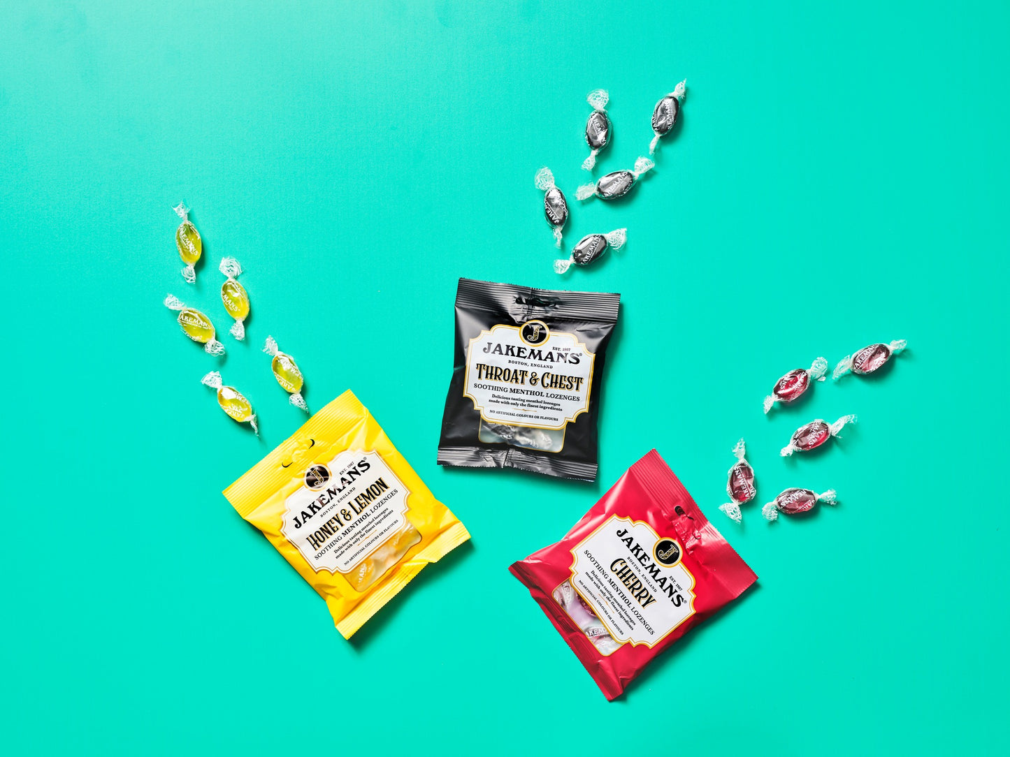 Jakemans Honey & Lemon Lozenges 73g