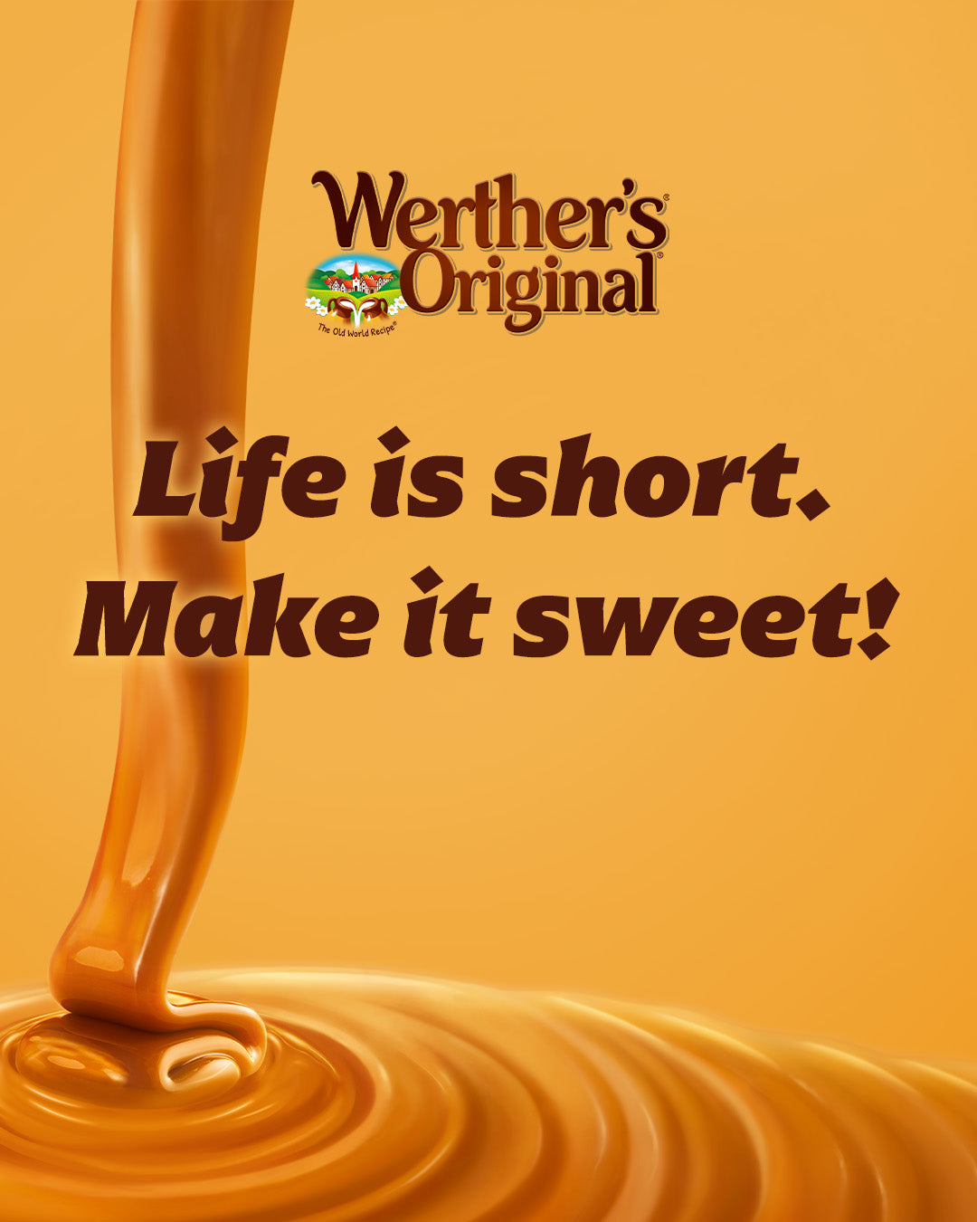 Werther's Original Creamy Filling Candy 110g