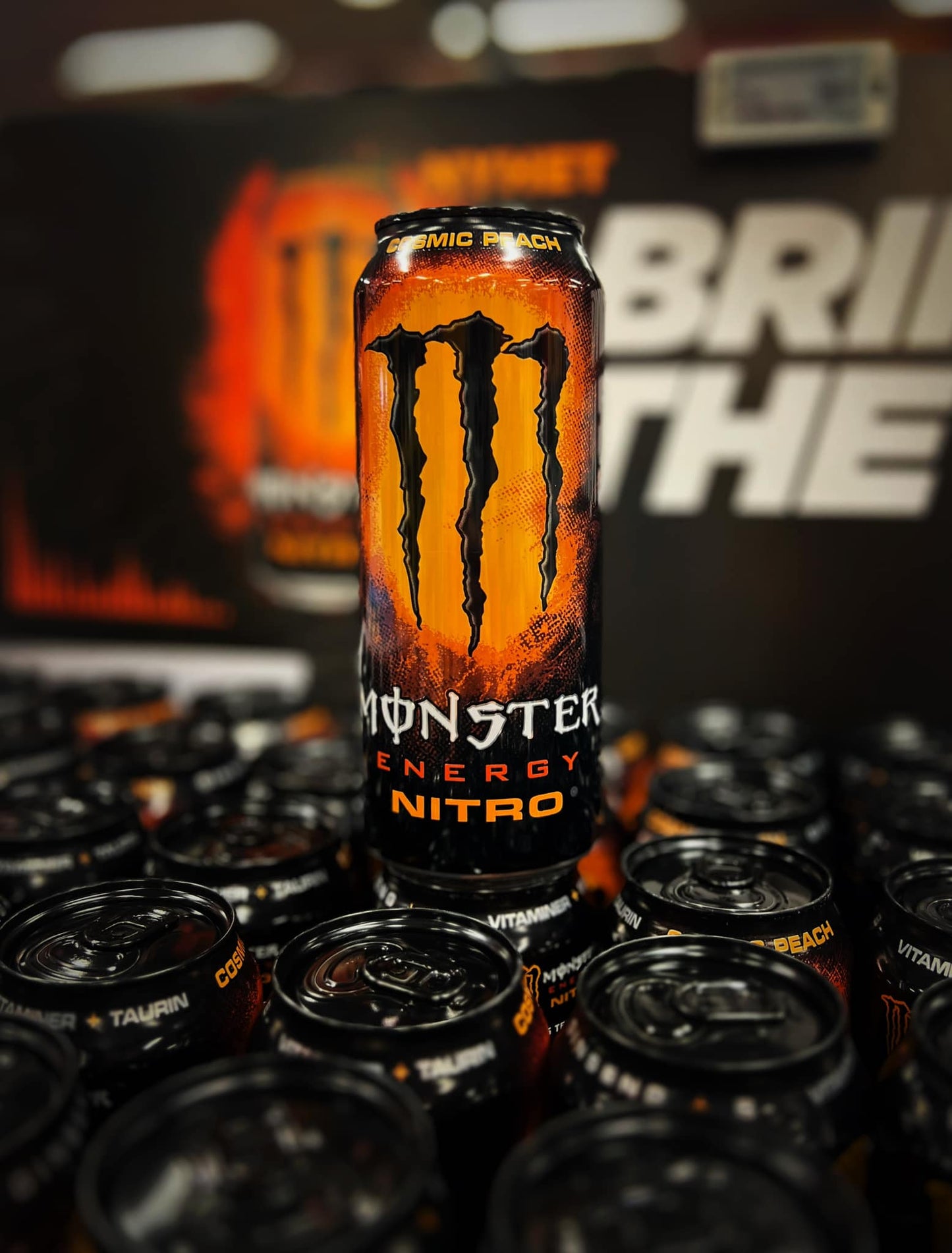 Monster Nitro Cosmic Peach Energy Drink 500ml