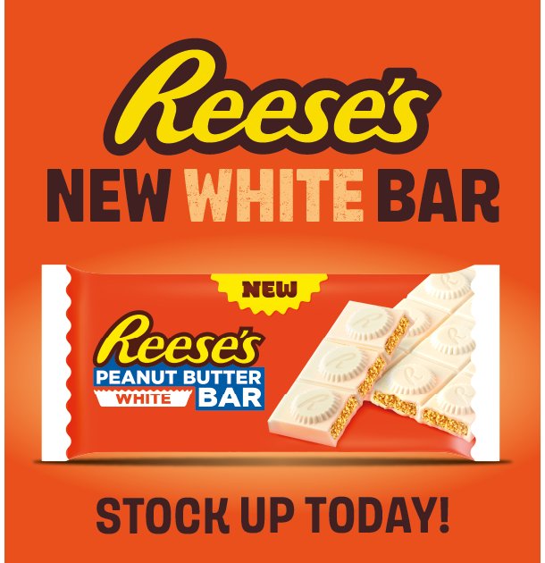 Reese's Peanut Butter White Chocolate Bar 90g