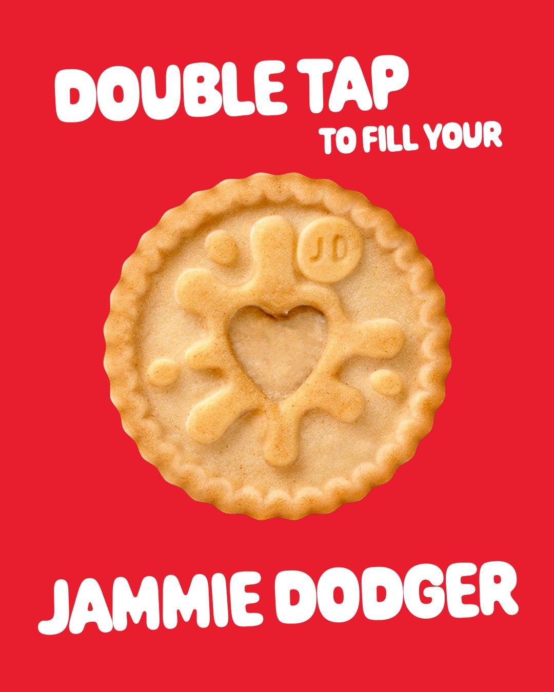 Jammie Dodgers Apple & Blackcurrant Biscuits 140g