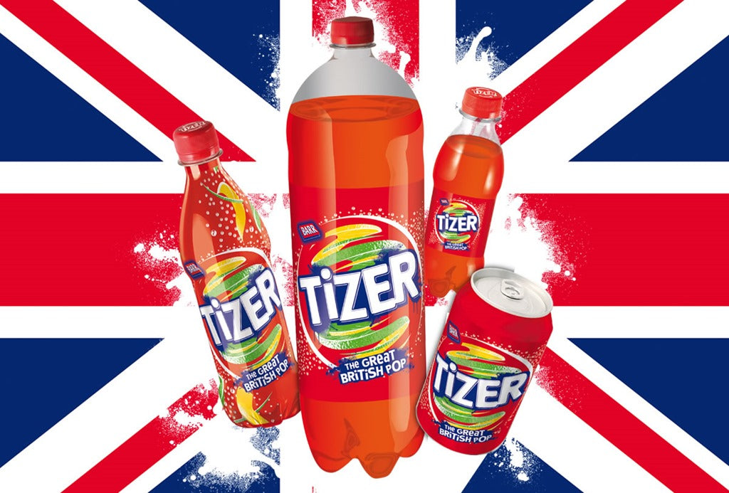 Tizer Sparkling Mixed Fruit Soft Drink 330ml