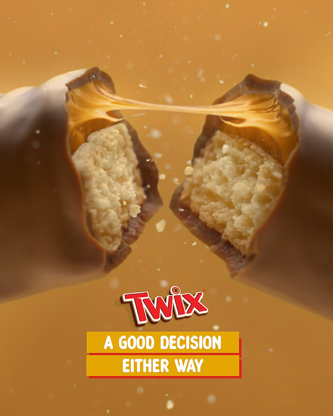 Twix Caramel & Milk Chocolate Biscuit Bars 3 Packs 120g