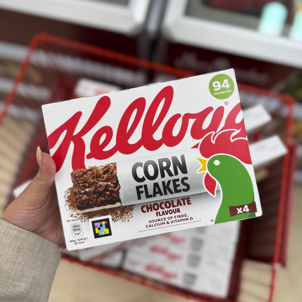 Kellogg's Corn Flakes Chocolate Cereal Bars 4x24g