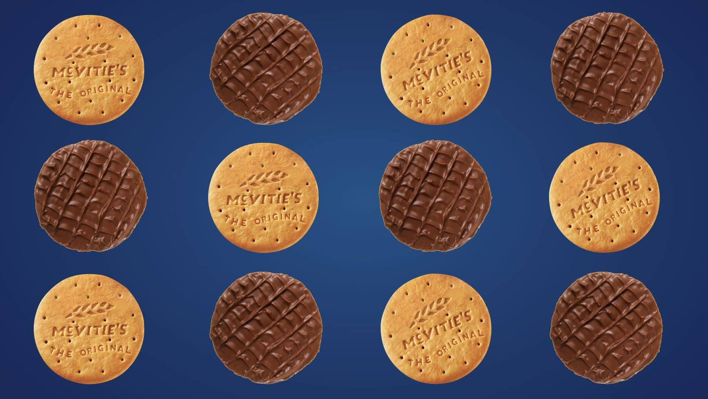 Mcvitie's Vanilla Cream Digestives Biscuits 168g