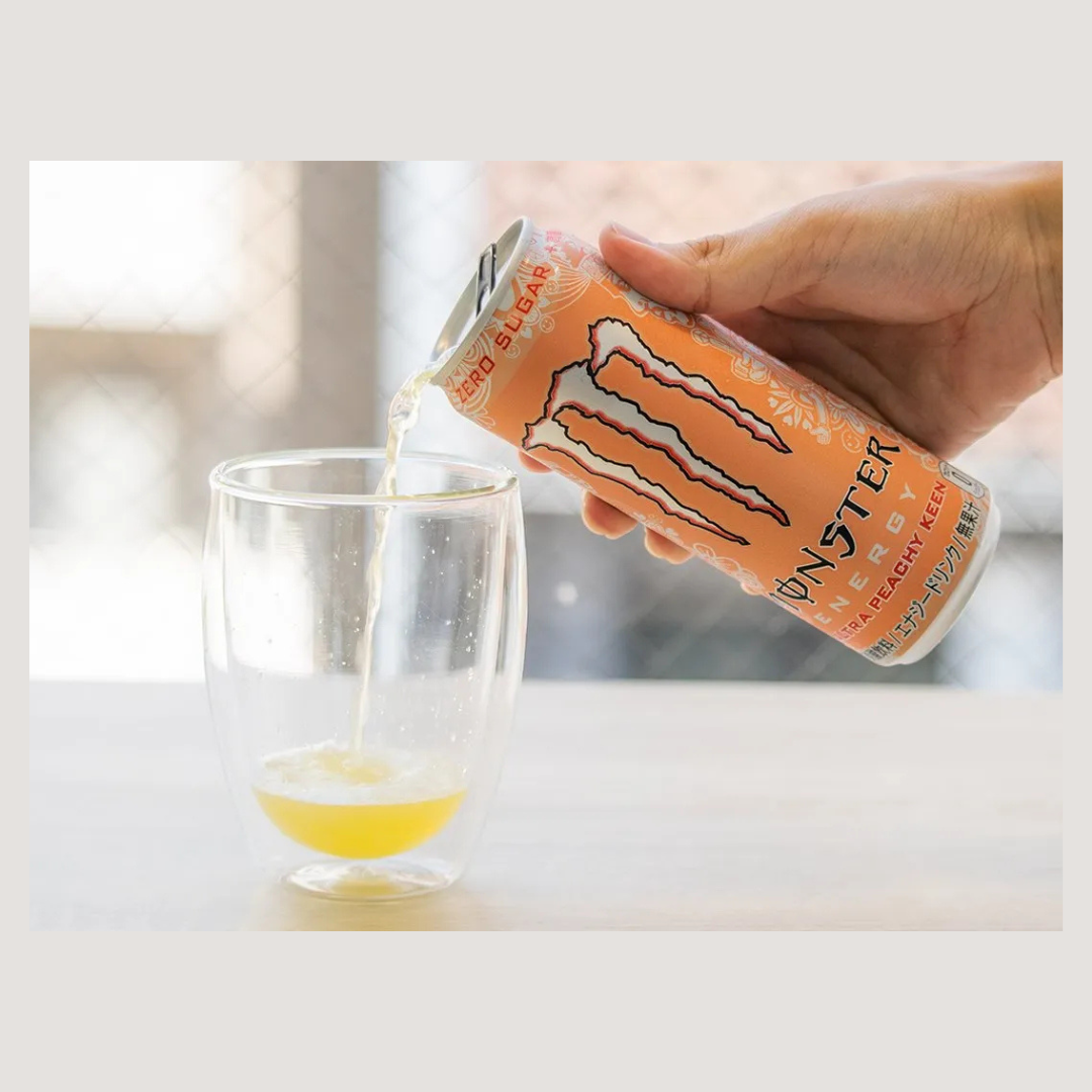 Monster Energy Drink Ultra Peachy Keen Zero Sugar 500ml