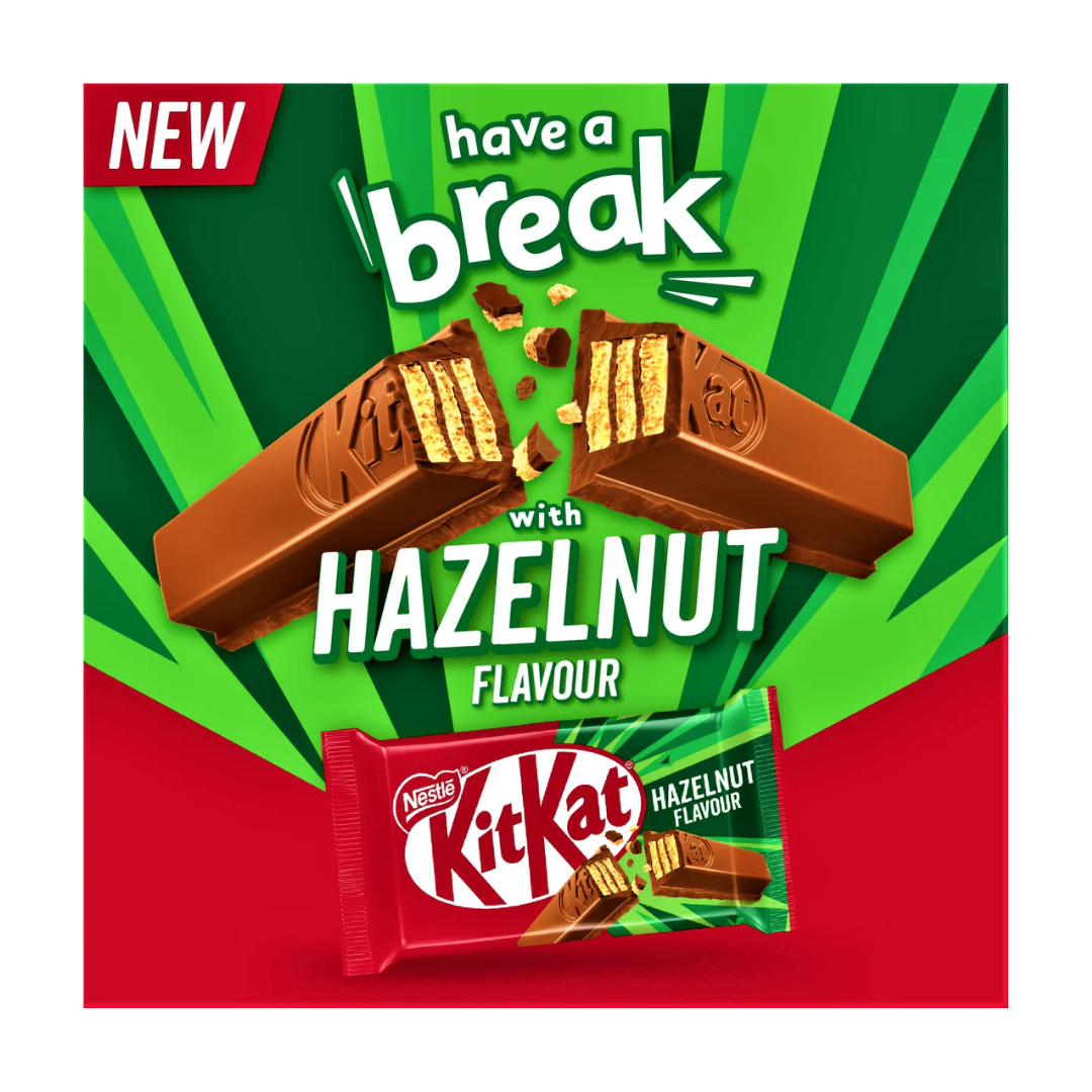 Nestle Kit Kat 4 Finger Hazelnut 41.5g