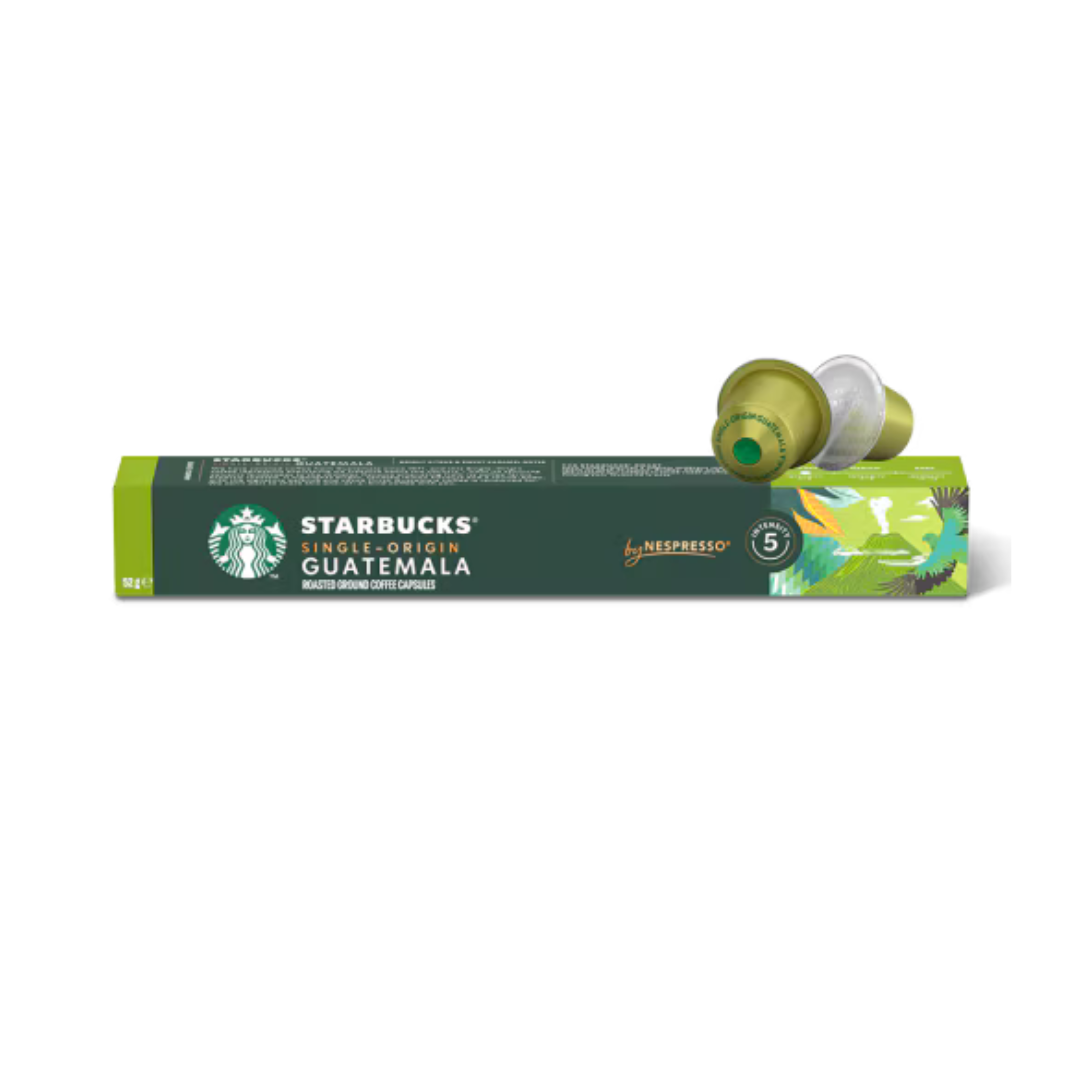 Starbucks by Nespresso Single Origin Guatemala Coffee Pods 10 Pods 52g