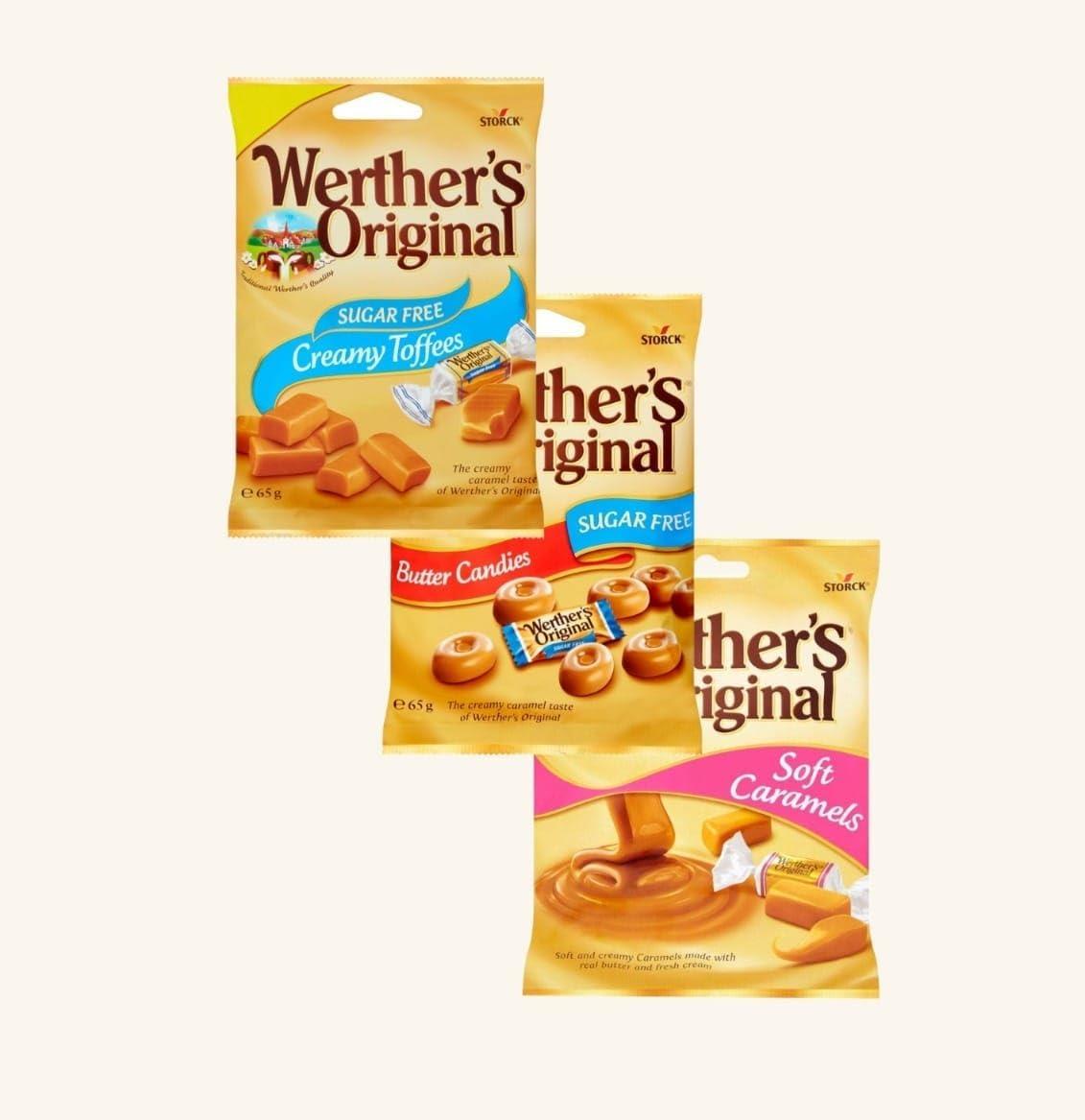 Werther's Sugar Free Butter Candies 65g