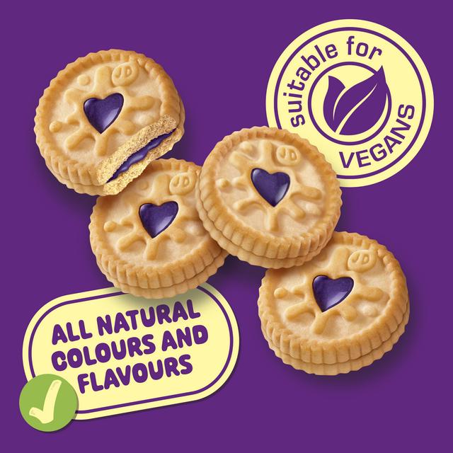 Jammie Dodgers Apple & Blackcurrant Biscuits 140g
