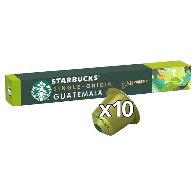 Starbucks by Nespresso Single Origin Guatemala Coffee Pods 10 Pods 52g