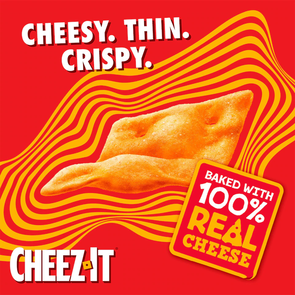 Cheez-It Snap'd Double Cheese Baked Snacks 40g