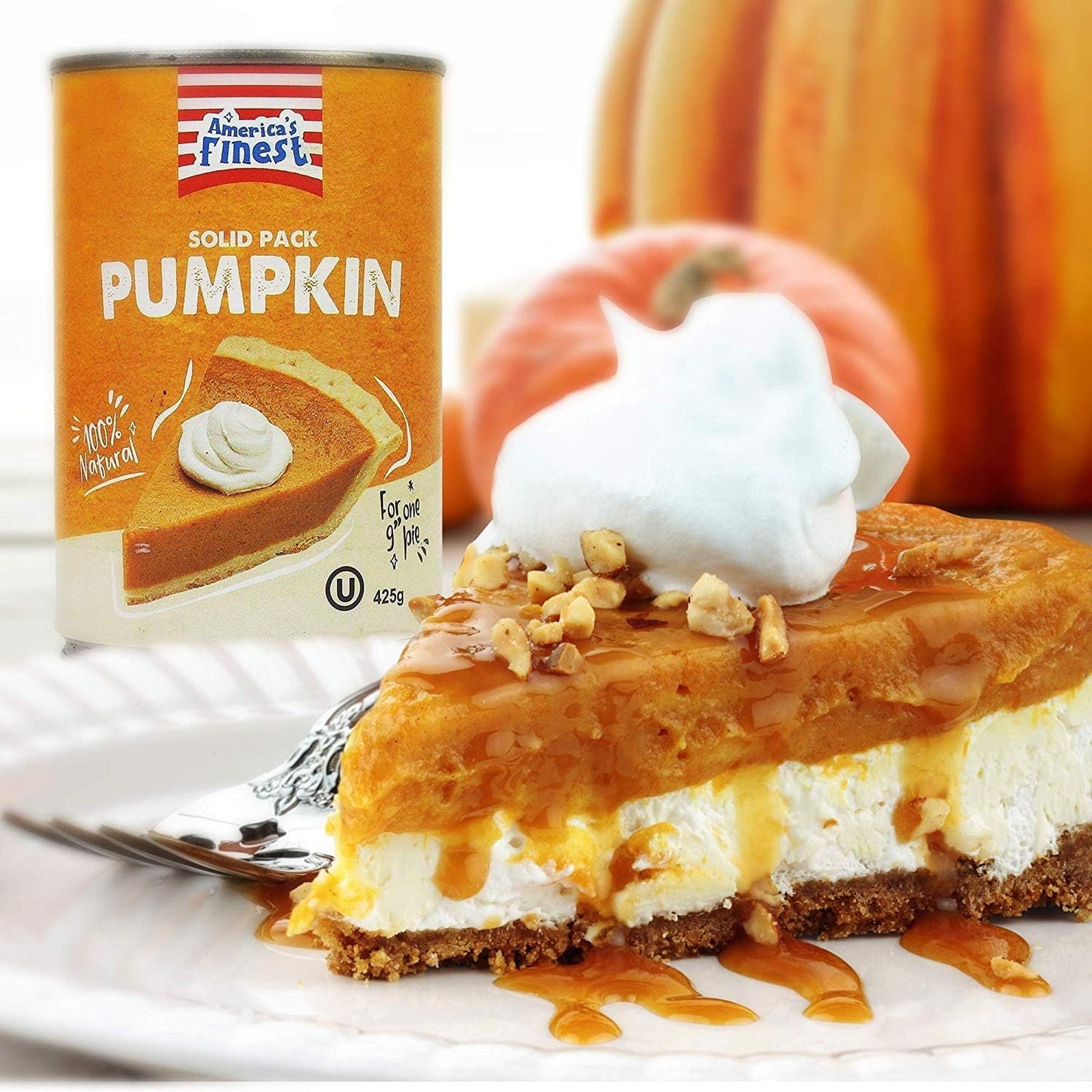 America's Finest Pumpkin Puree 425g