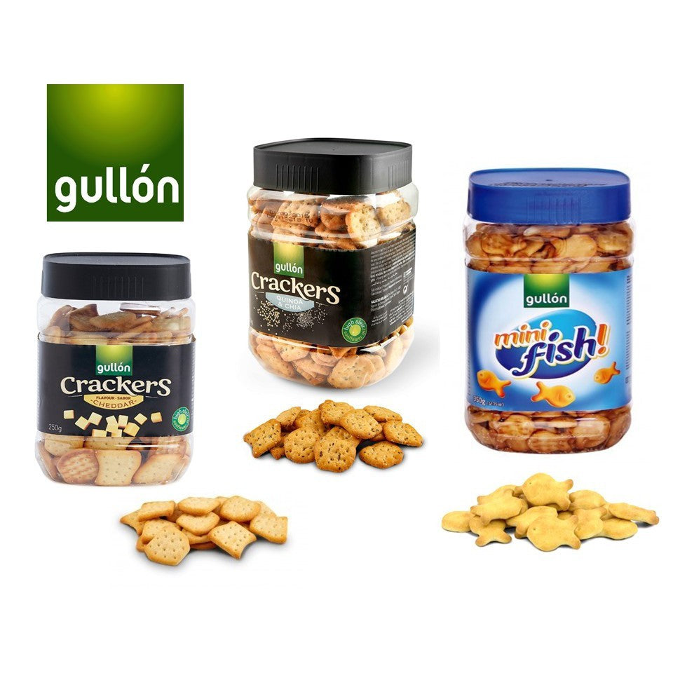 Gullon Fish Savoury Nibbles Jar 250g