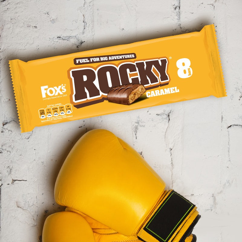 Fox's 5 Rocky Caramel Biscuit Bars 97.5g