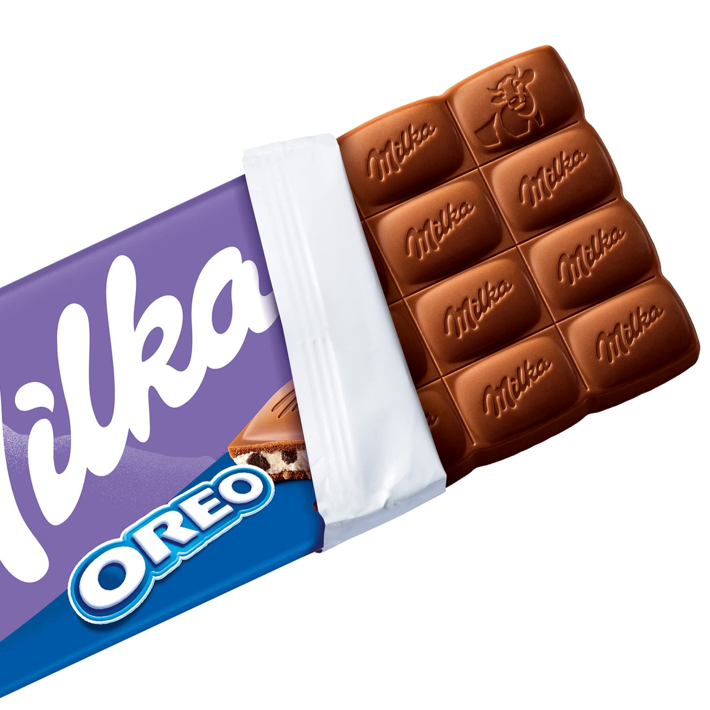Milka Alpine Oreo Milk Chocolate Bar 100g