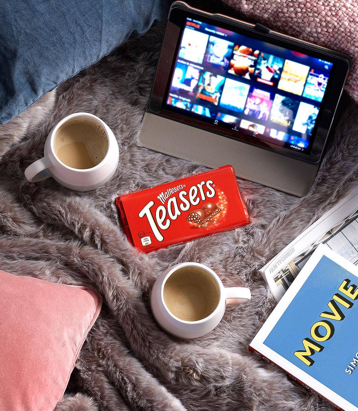 Maltesers Teasers Milk Chocolate & Honeycomb Block Bar 100g