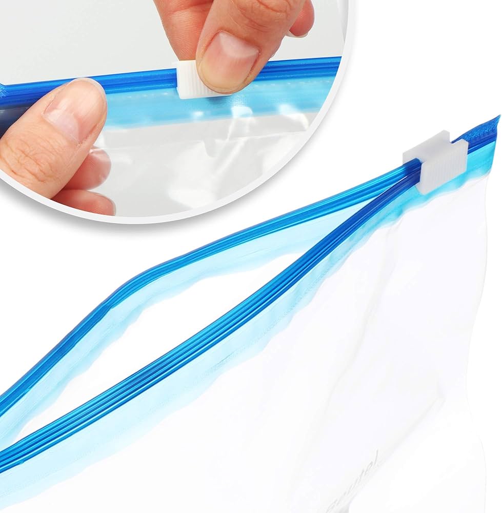 TidyZ Slide Zip Freezer Bags 12pcs