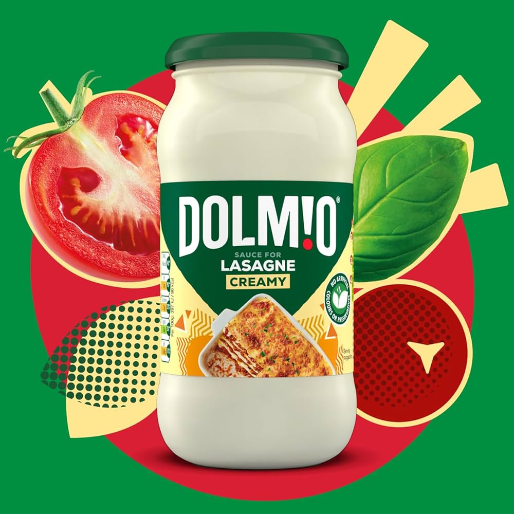 Dolmio Creamy Lasagne Sauce Jar 440g