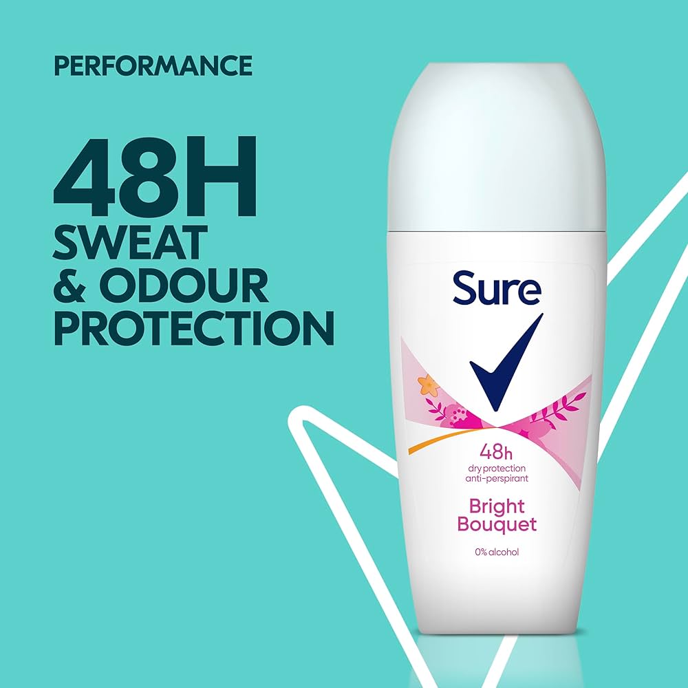 Sure Women Bright Bouquet Anti-Perspirant Deodorant Roll On 50ml