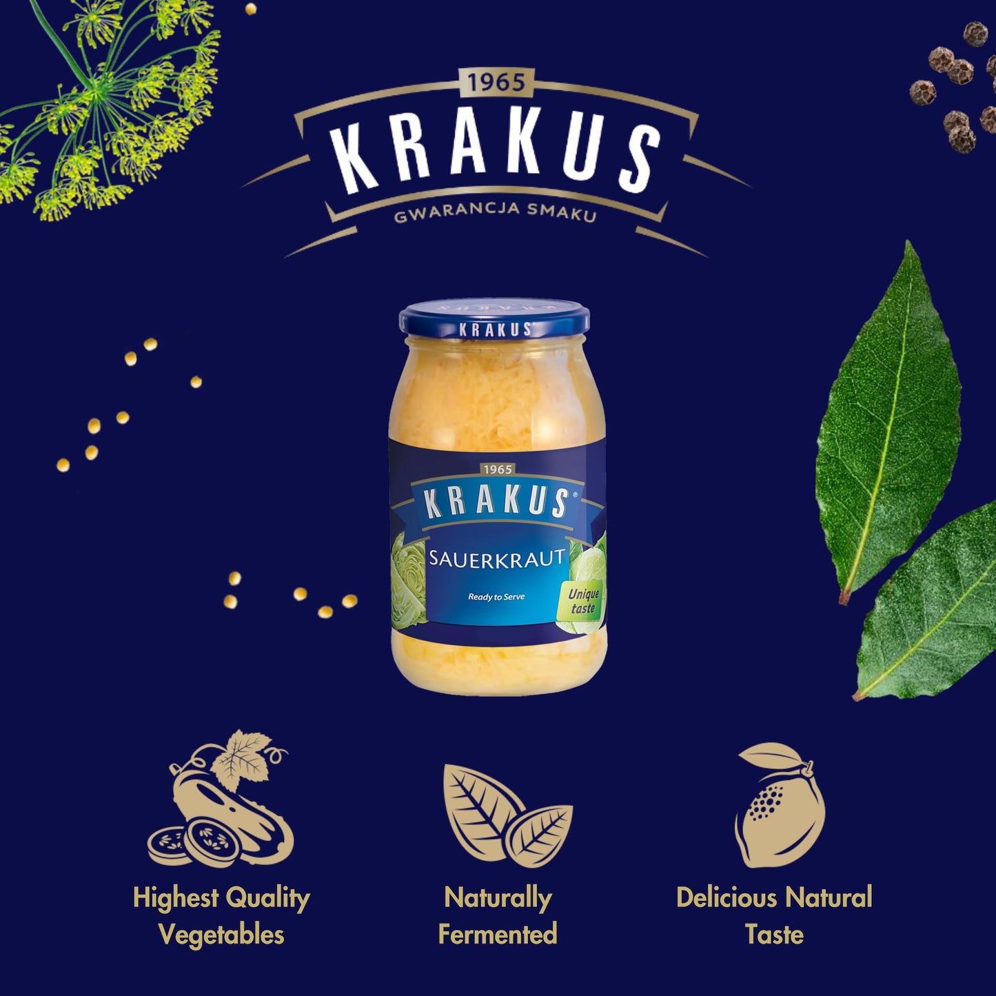 Krakus Sauerkraut 490g