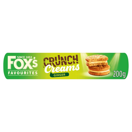 Fox's Ginger Crunch Creams Oat Biscuits 200G