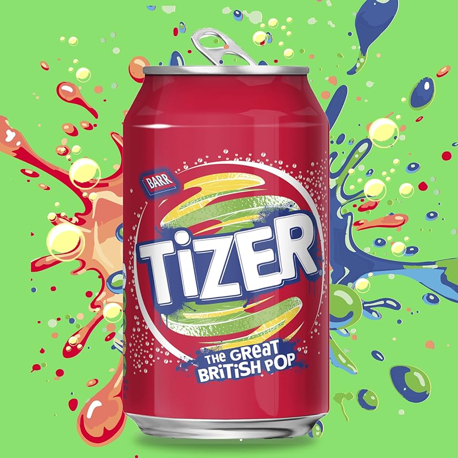 Tizer Sparkling Mixed Fruit Soft Drink 330ml