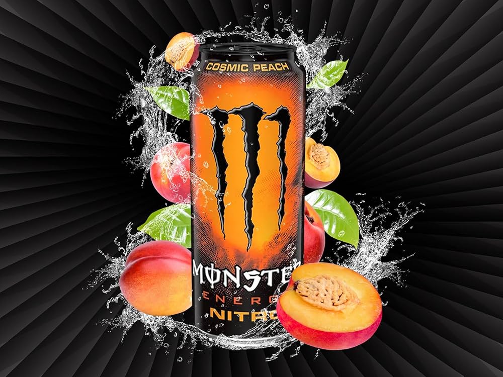 Monster Nitro Cosmic Peach Energy Drink 500ml