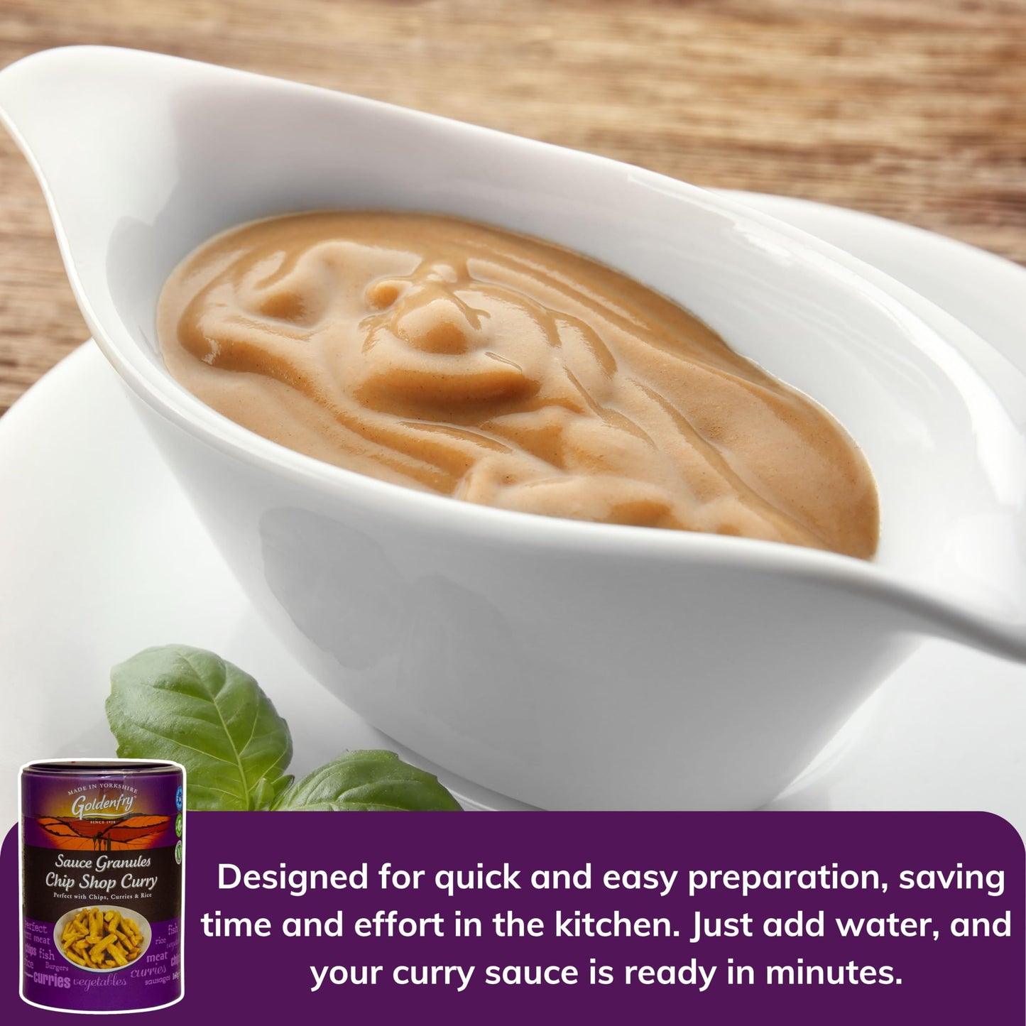 Goldenfry Chip Shop Curry Sauce Granules Mix 160g