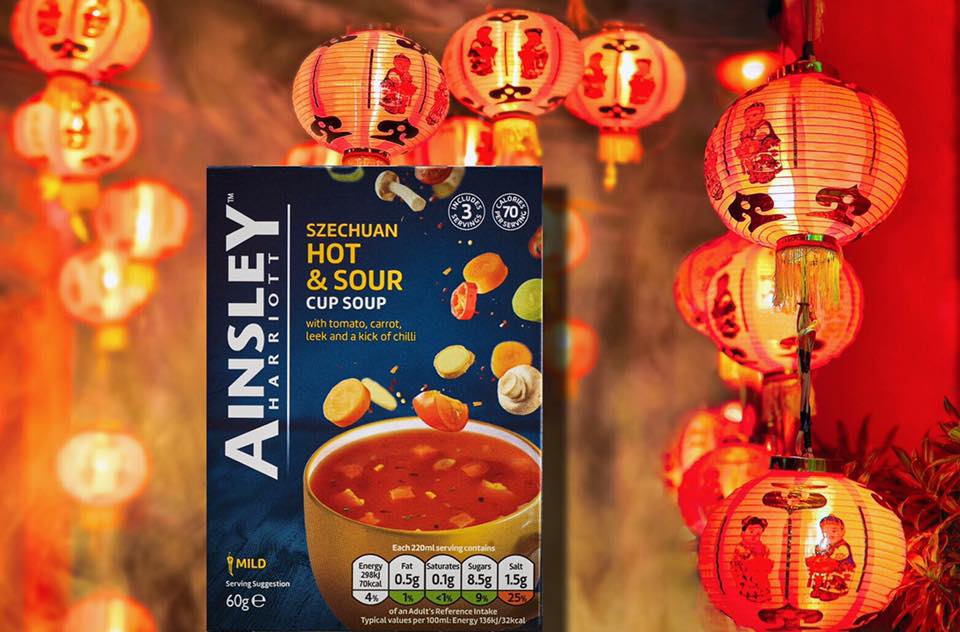 Ainsley Harriott Szechuan Hot & Sour Cup Soup 60g