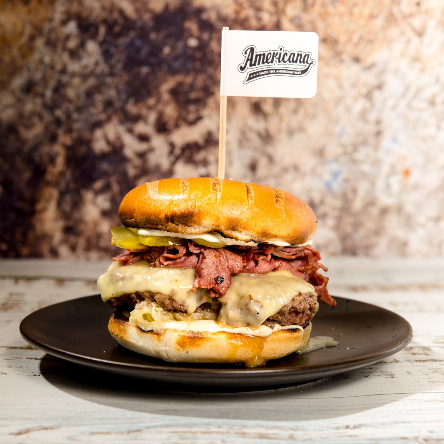 Americana Range Brioche Bun 70g