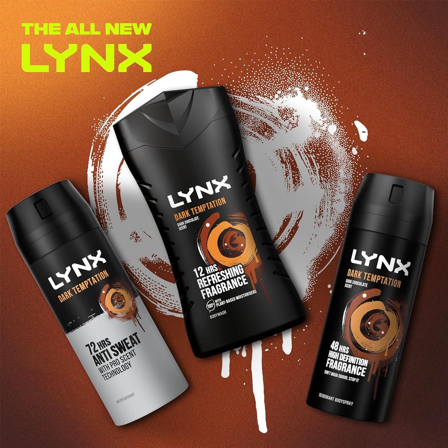 Lynx Shower Gel Dark Temptation 225ml