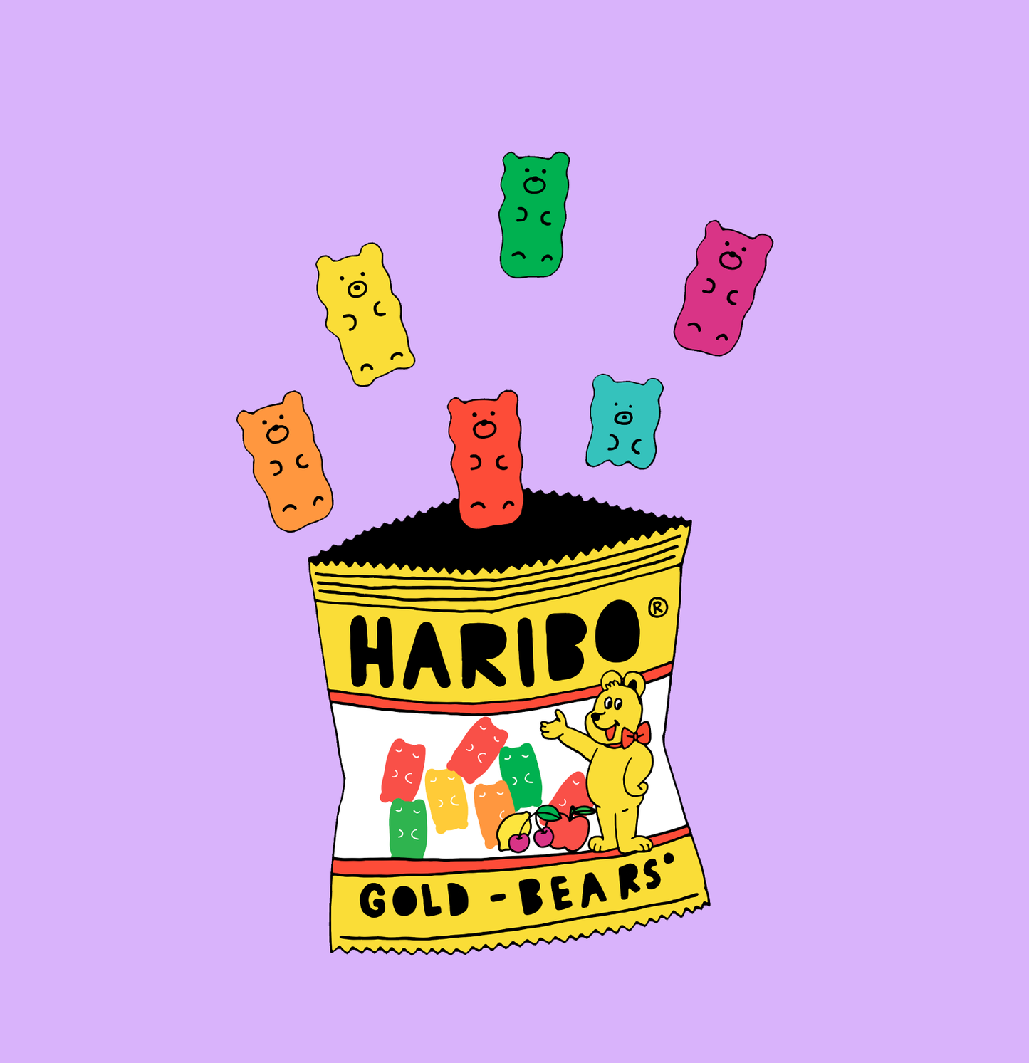 Haribo Starmix Fruit Flavour Gum 160g