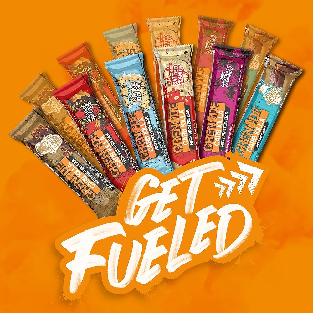 Grenade High Protein Low Sugar Bar – Assorted Box (12 Bars) 720g